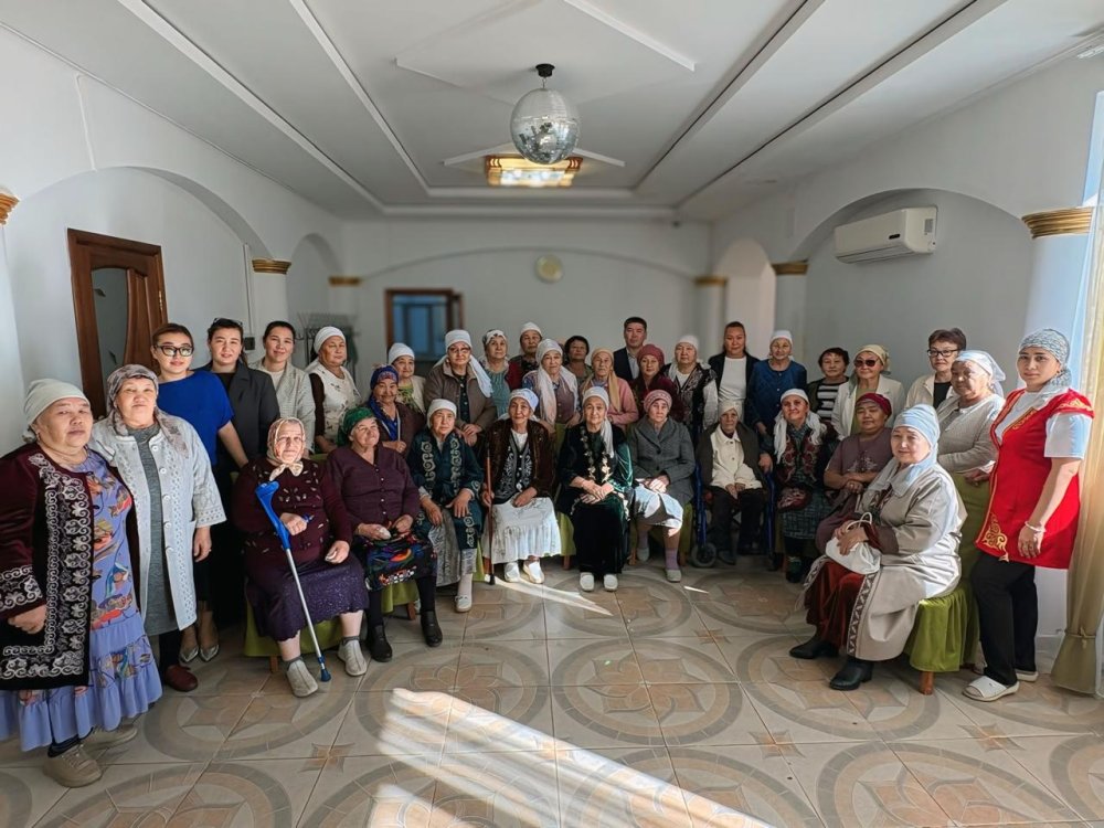 Бесқоспа ауылдық округінде қарттарға құрмет көрсетілді — Фотосурет 2