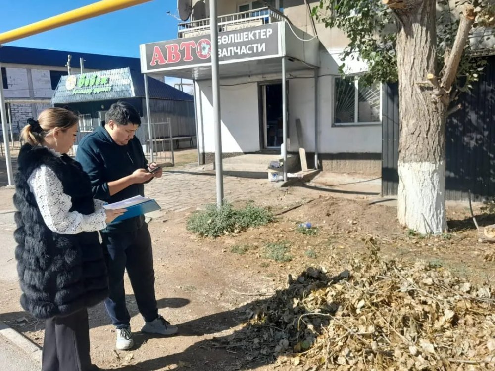 Жеке кәсіпкерлерге тазалық бойынша ескерту берілді — Фотосурет 1