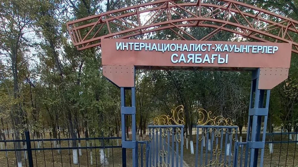 Сарыөзек ауылдық округінде «Таза Қазақстан» бағдарламасы аясында саябақтарда абаттандыру жұмыстары жүргізілді — Фотосурет 3