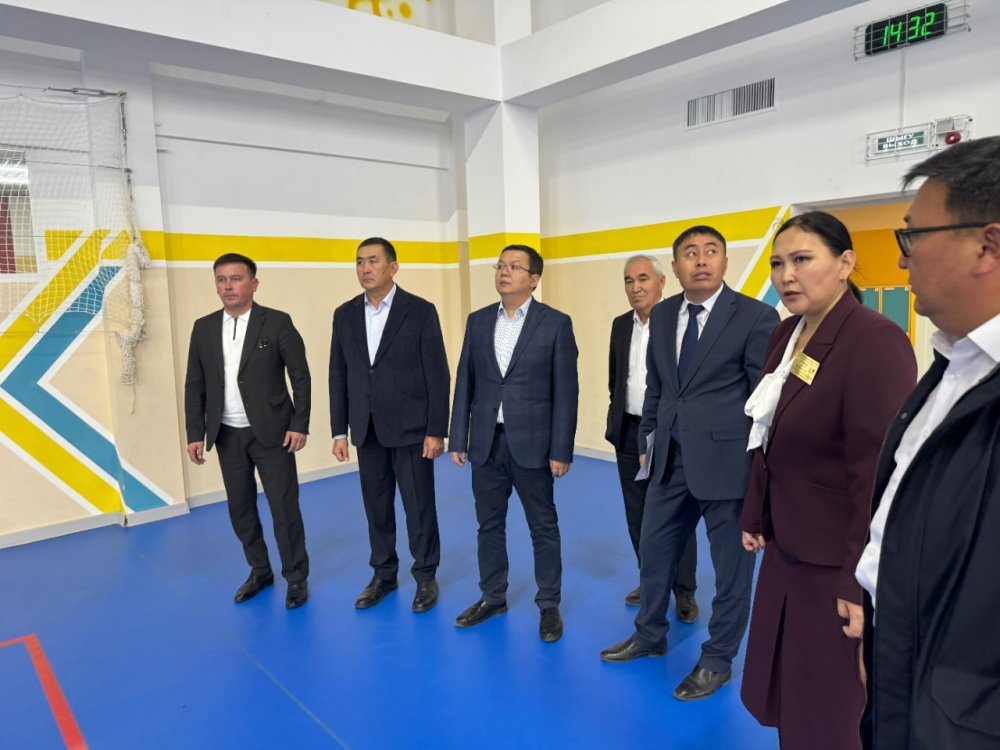 Мәртөк ауданының әкімі Нұржан Мақсатов Тәңірберген және Сарыжар ауылдық округтеріне жұмыс сапарымен барып, Кеңсахара, Саржансай және Сарыжар ауылдарының тыныс-тіршілігімен танысты. — Фотосурет 1