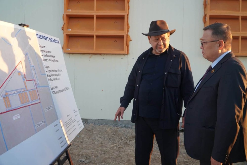 БӘЙДІБЕК: АУДАНДА ЖЫЛЫНА 200 МИЛЛИОН ДАНА ЖҰМЫРТҚА ӨНДІРЕТІН ҚҰС ФАБРИКАСЫ САЛЫНУДА — Фотосурет 2