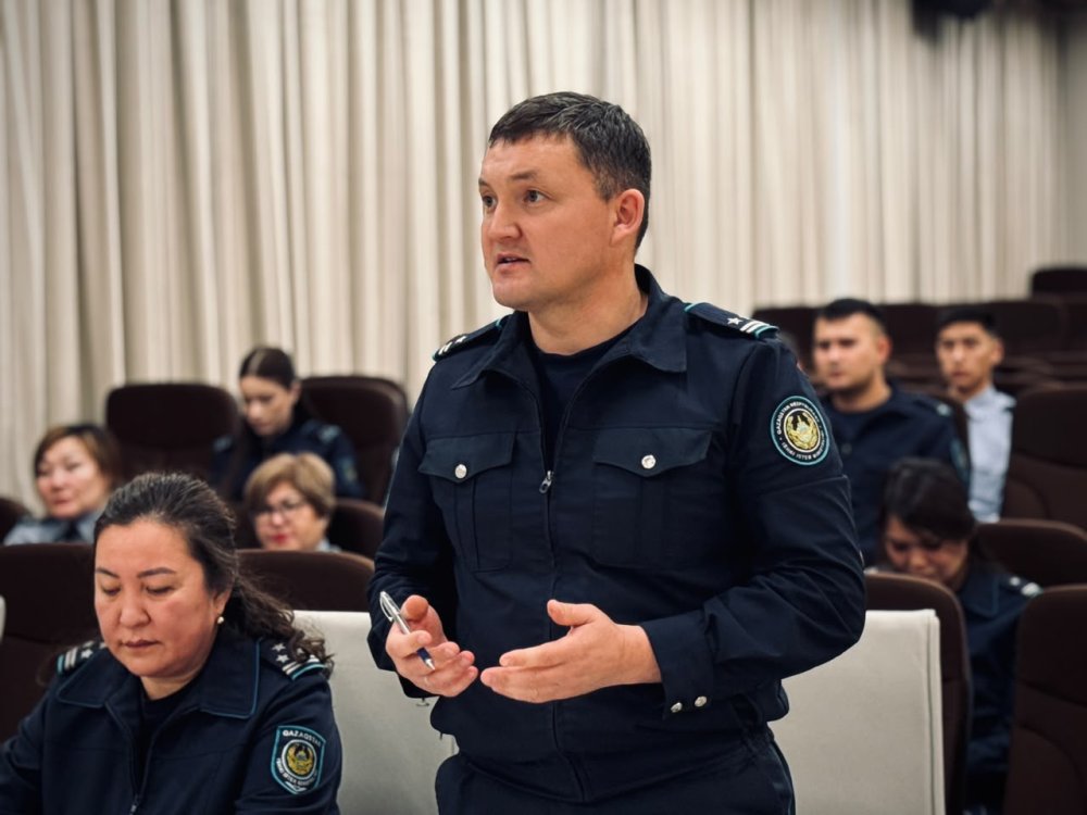 Петропавлда полицейлер мен судьялар құқық қорғау қызметкерлерінің әлеуметтік құқықтарын қорғау мәселелерін талқылады — Фотосурет 8