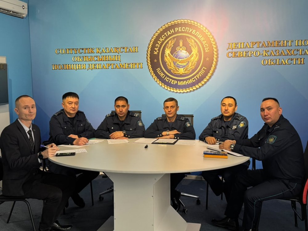СҚО полицейлері екі күндік онлайн-акция барысында өңір тұрғындарына тікелей эфирде кеңес берді — Фотосурет 1