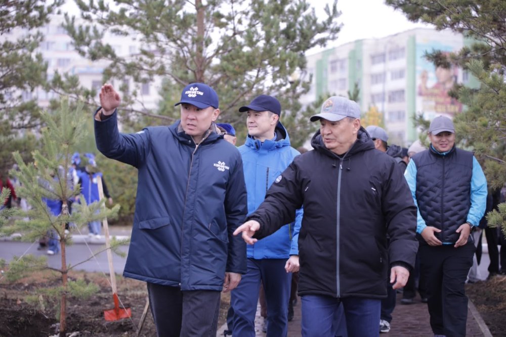Көкшетауда «Таза Қазақстан» акциясы аясында «Бірлік» саябағы ашылды — Фотосурет 4