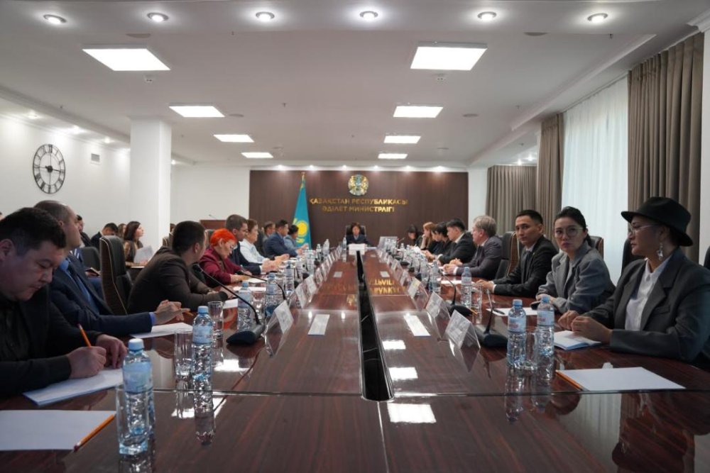 ҚР Әділет министрлігінде Зияткерлік меншік саласындағы заңнаманы жетілдіру мәселелері бойынша дөңгелек үстел өтті — Фотосурет 2