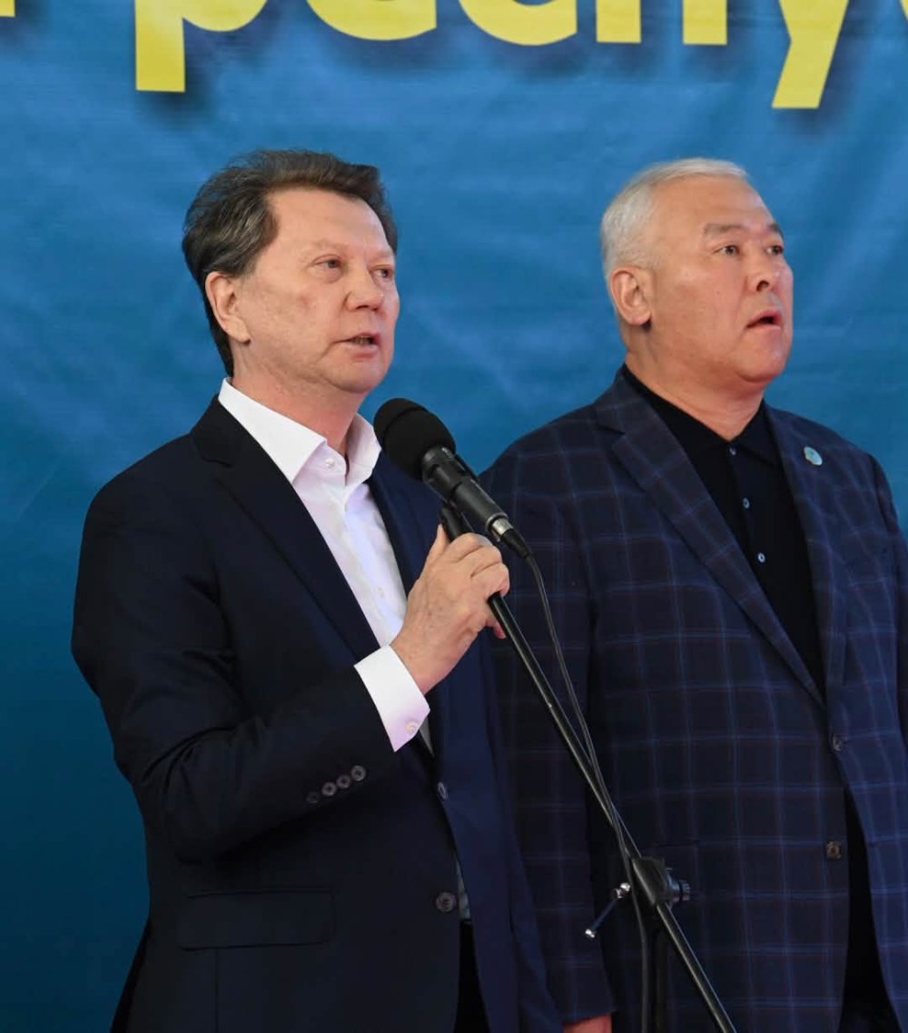 Машбек Нәлібаевтың 100 жылдығына арналған қазақ күресінен республикалық турнир басталды — Фотосурет 9