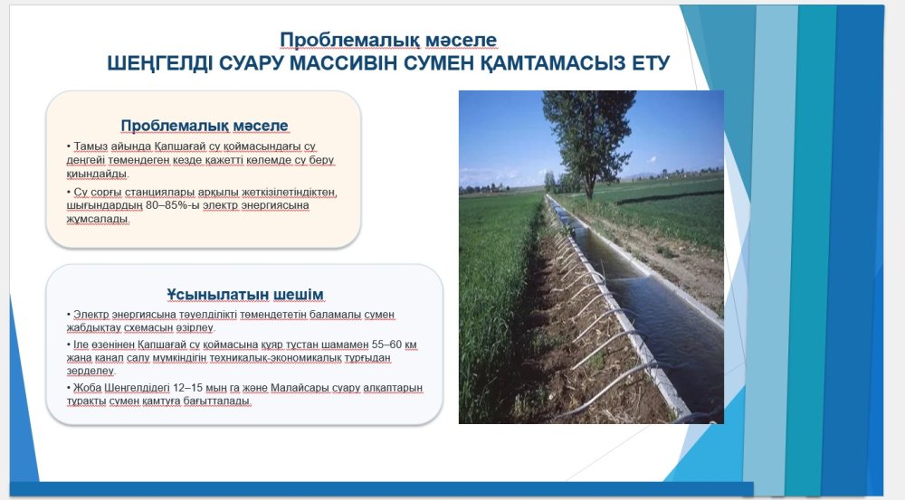 «Алматы облысының су ресурстары және ирригация басқармасы» мемлекеттік мекемесінің «Алматыоблсушар» шаруашылық жүргізу құқығындағы мемлекеттік коммуналдық кәсіпорнының 2026 жылға арналған есебі және 2027 жылғы жоспары — Фотосурет 9
