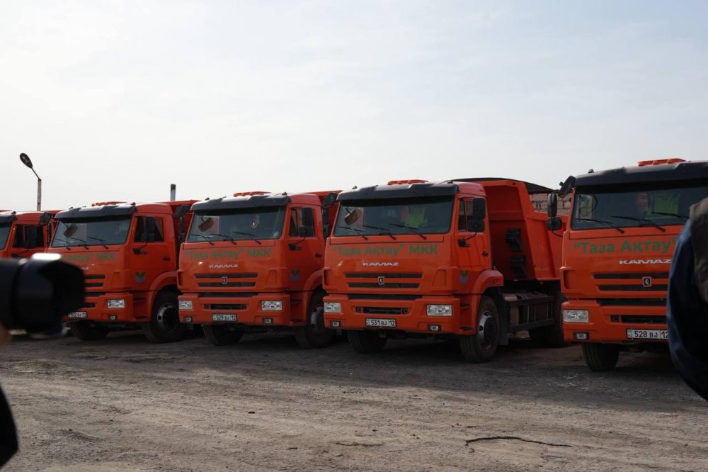 Қала басшысы «Таза Ақтау» мемлекеттік коммуналдық кәсіпорнының жұмысымен танысты — Фотосурет 3