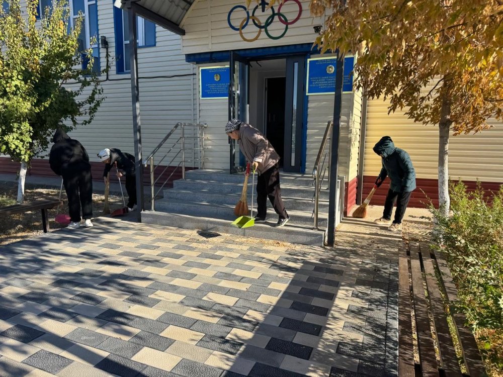 Ауданда сенбілік жұмыстары қарқынды жалғасуда — Фотосурет 10