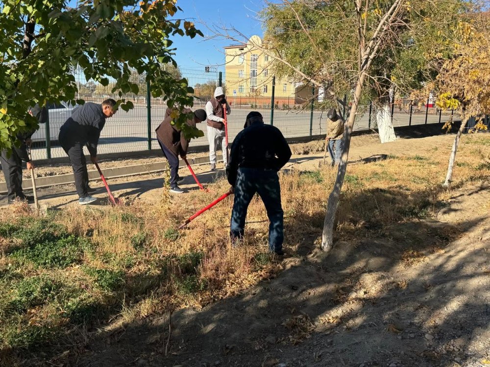 Ауданда сенбілік жұмыстары қарқынды жалғасуда — Фотосурет 9