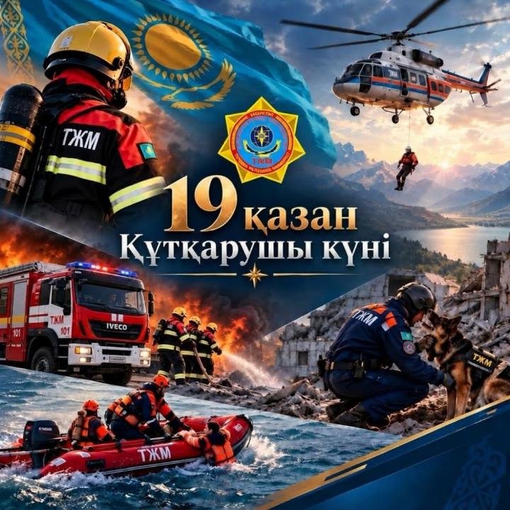Құрметті әріптестер, ардагерлер, қадірлі құтқарушылар!