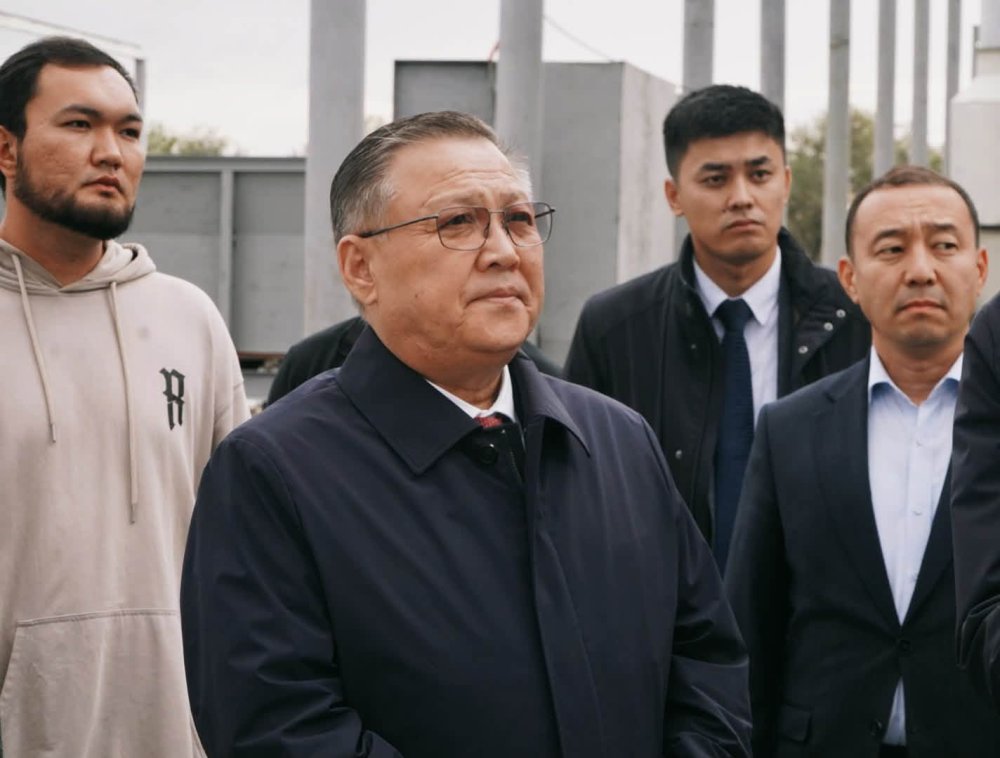 БӘЙДІБЕК: АУДАНДА ЖАҢА ӨНДІРІС ОШАҒЫНЫҢ ІРГЕСІ ҚАЛАНУДА. — Фотосурет 5