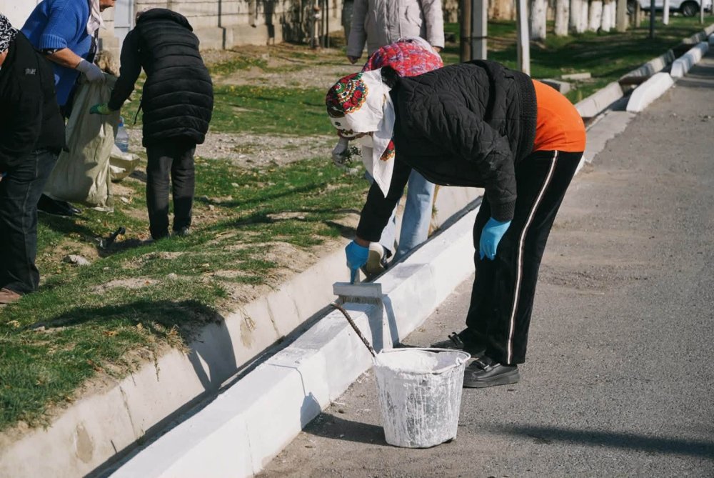 БӘЙДІБЕК: АУДАННЫҢ ТАЗАЛЫҒЫ КҮН ТӘРТІБІНЕН ТҮСПЕУІ ҚАЖЕТ — Фотосурет 3