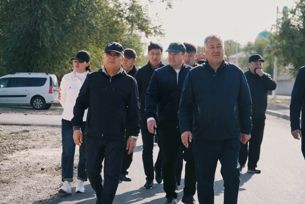 БӘЙДІБЕК: АУДАННЫҢ ТАЗАЛЫҒЫ КҮН ТӘРТІБІНЕН ТҮСПЕУІ ҚАЖЕТ — Фотосурет 1