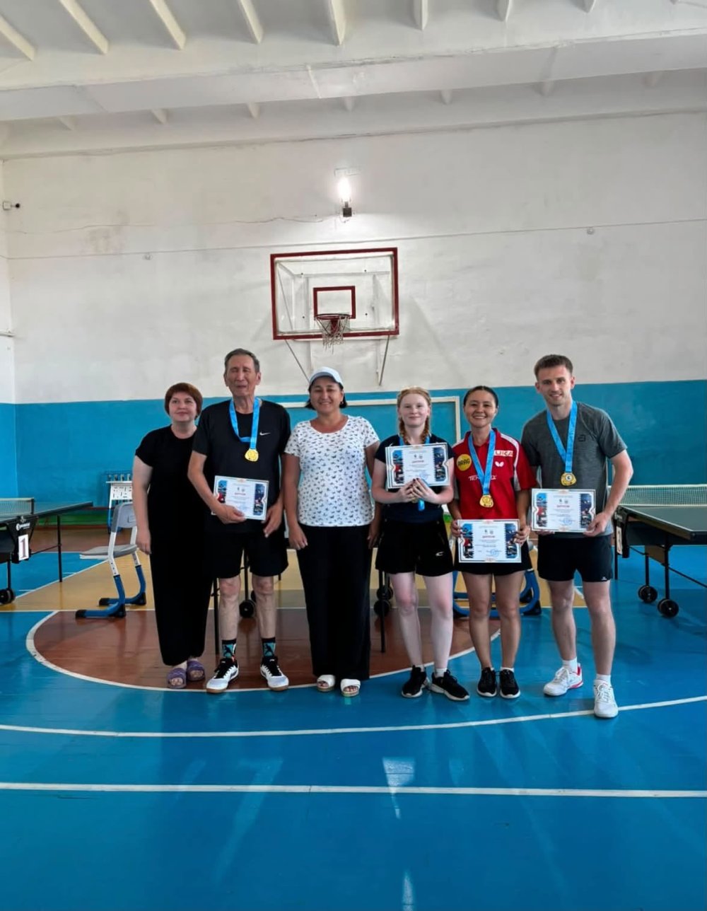 🏆🏓 Үстел теннисінен облыс чемпиондары!