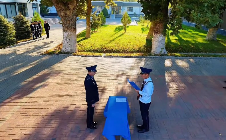 Шымкент полициясының жас қызметкерлері Ант қабылдады