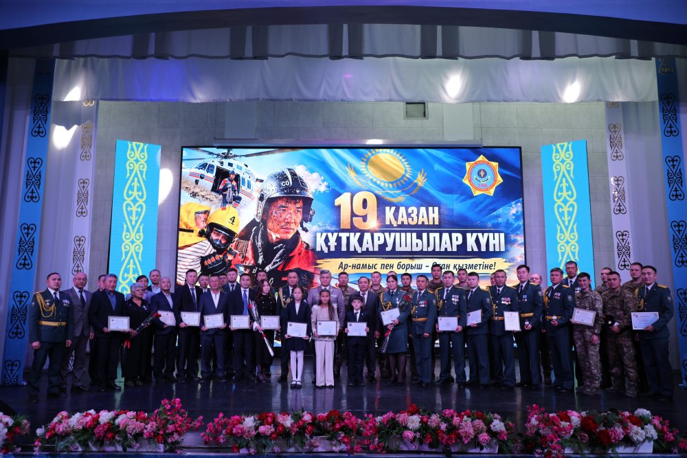 Қарағанды облысында Құтқарушылар күніне орай салтанатты іс-шара өтті — Фотосурет 11