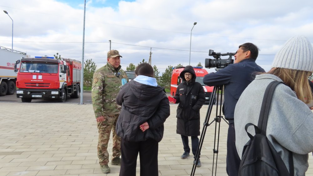 Абай облысында Құтқарушылар күніне орай БАҚ өкілдеріне арналған пресс-тур өтті — Фотосурет 4