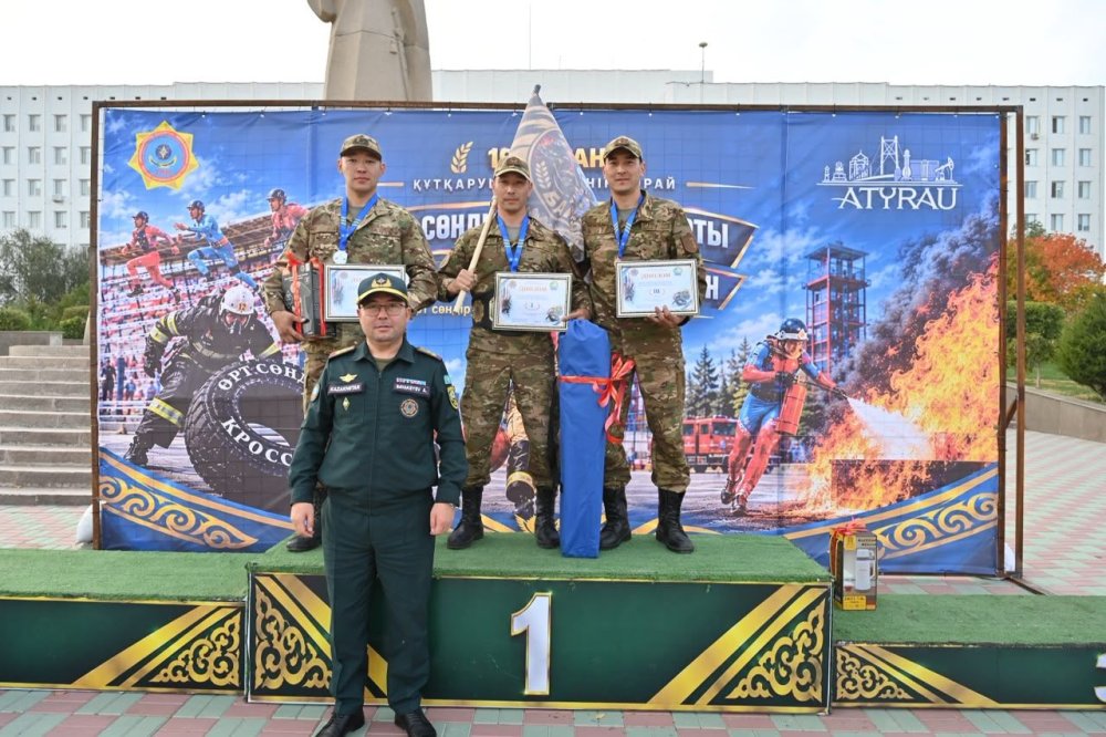 Құтқарушылар күніне орай өрт сөндіру кроссфиті сайысы өткізілді — Фотосурет 8