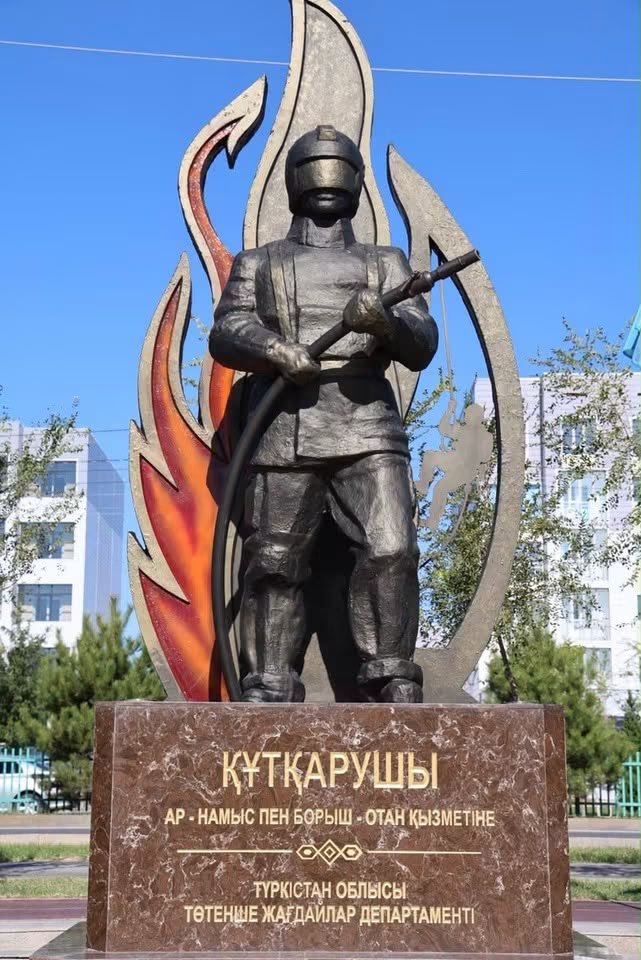 ТҮРКІСТАНДА «ҚҰТҚАРУШЫЛАР АЛЛЕЯСЫ» АШЫЛДЫ — Фотосурет 2