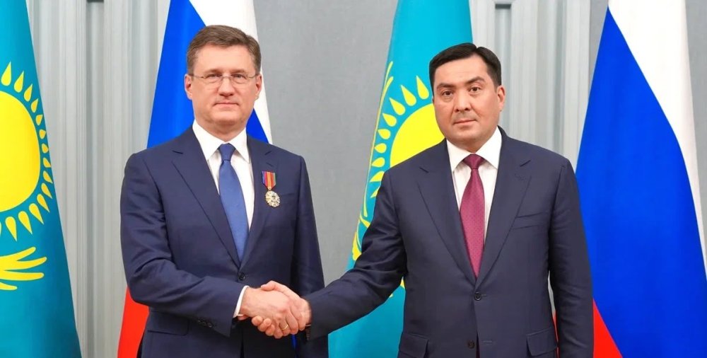 Ерлан Ақкенженов Александр Новакпен кездесті — Фотосурет 1