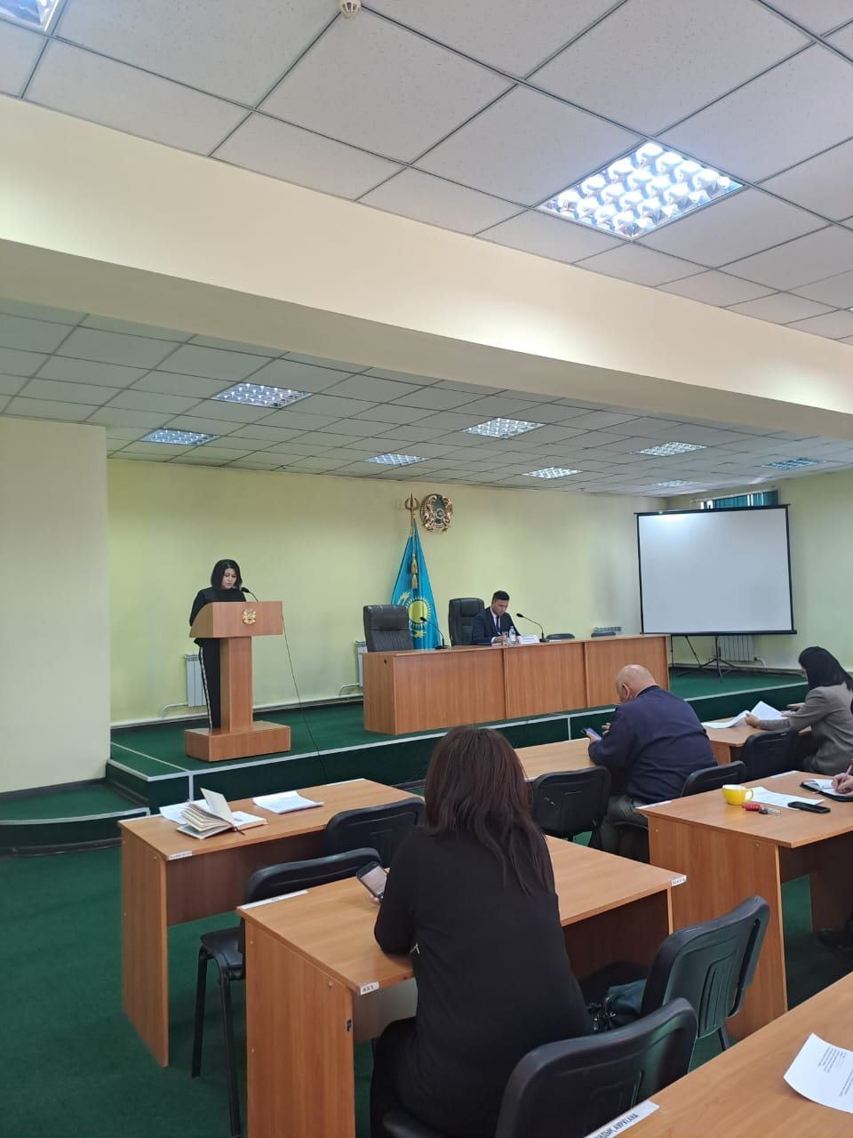 Күршім ауданы бойынша кәмелетке толмағандардың құқықтарын қорғау жөніндегі комиссия отырысы — Фотосурет 1