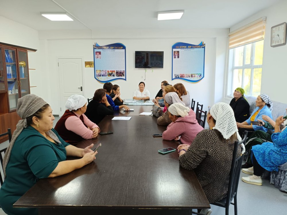 Аққұм ауылында түсіндіру жұмыстары жүргізілді — Фотосурет 1