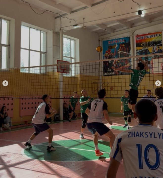 Республика күніне орай волейболдан облыстық ашық турнир өтті — Фотосурет 3
