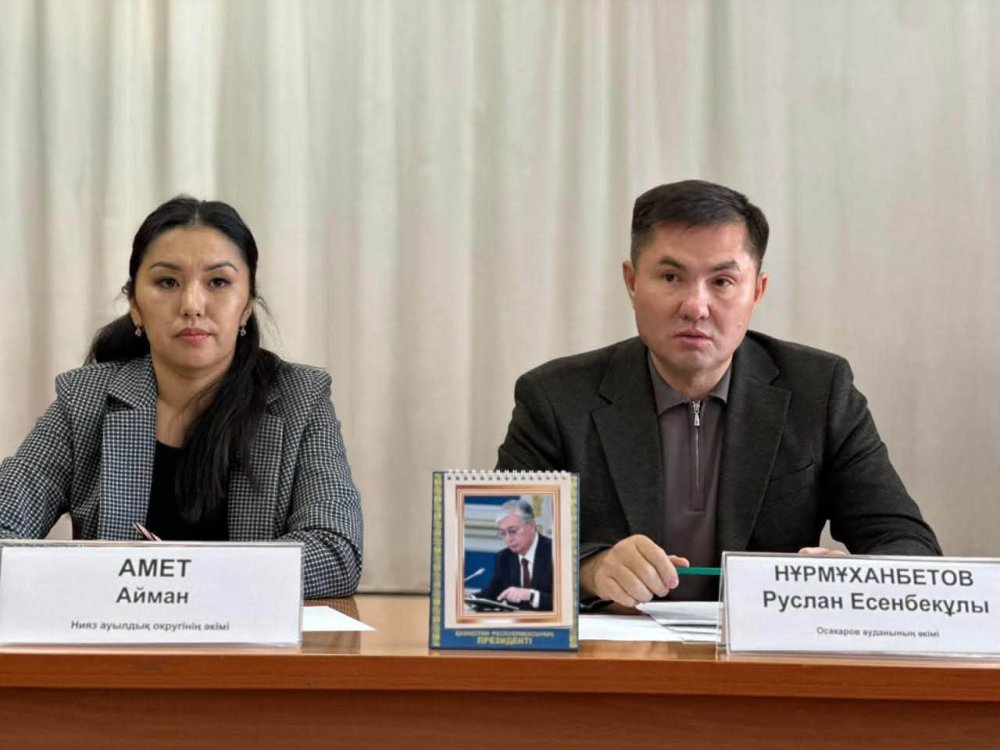 Осакаров ауданының әкімі Руслан Нұрмұхамбетов Нияз, Қарағайлы және Есіл ауылдық округтерінің тұрғындарымен кездесті — Фотосурет 8