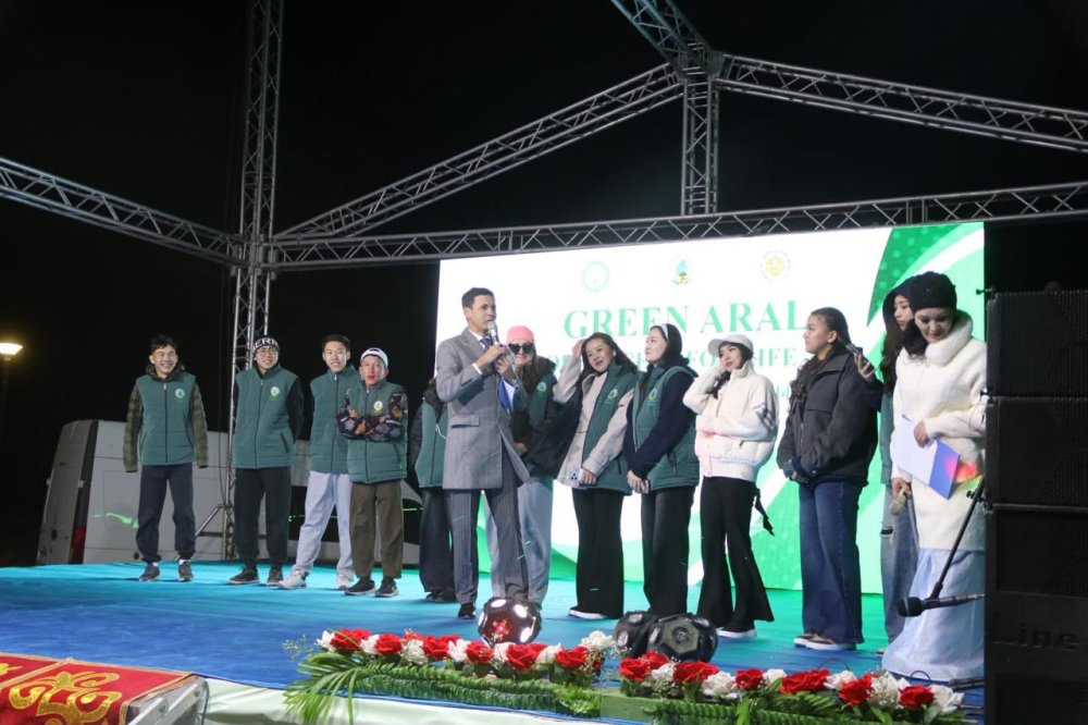 «GREEN ARAL: VOLUNTEERS FOR LIFE – 2026» ХАЛЫҚАРАЛЫҚ ВОЛОНТЕРЛЕР АПТАЛЫҒЫ АЯСЫНДА ЖАСТАР ҚОРҚЫТ АТА МҰРАСЫМЕН ТАНЫСЫП, ҚАМЫСТЫБАС КӨЛІНІҢ ЖАҒАСЫНДА КЕЗДЕСТІ — Фотосурет 15