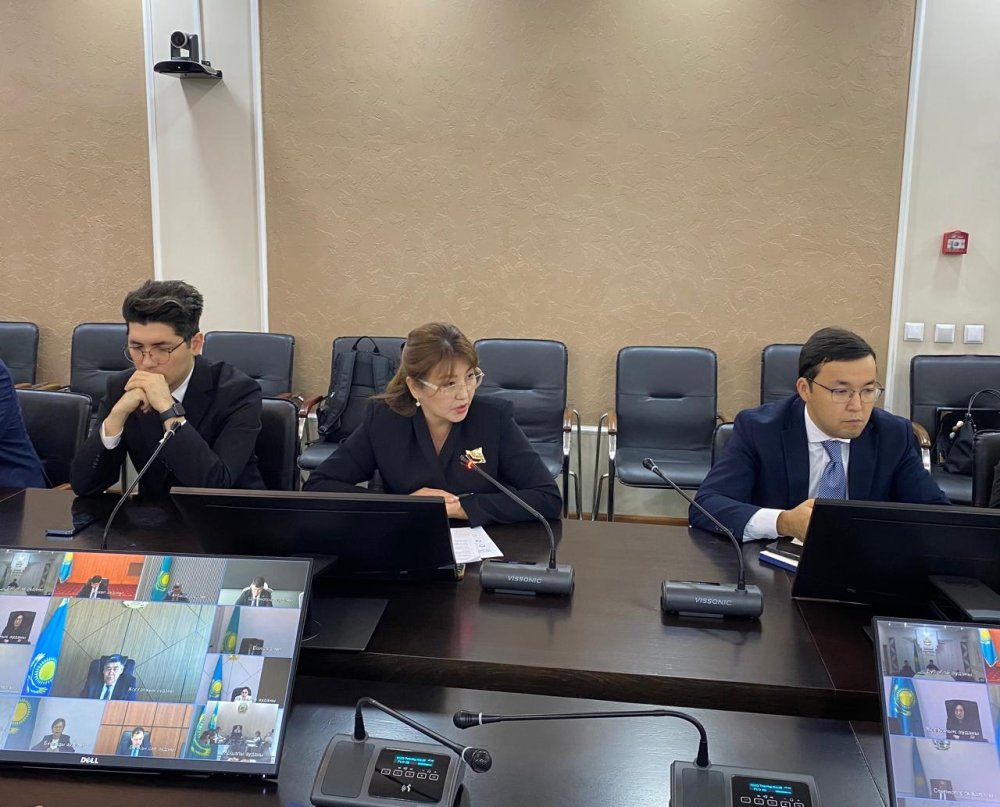 2026 жылғы 20 қазанда Ақмола облысы әкімінің орынбасары А. Б. Әміренованың төрағалығымен аудандар мен қалалар әкімдерінің орынбасарларының қатысуымен штаб отырысы өткізілді. — Фотосурет 2