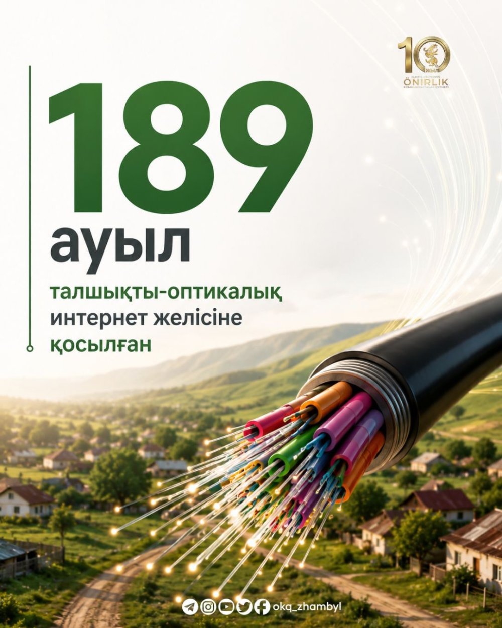 📶 Жамбыл облысында цифрлық инфрақұрылымды дамыту жұмыстары қарқынды жалғасуда. — Фотосурет 4