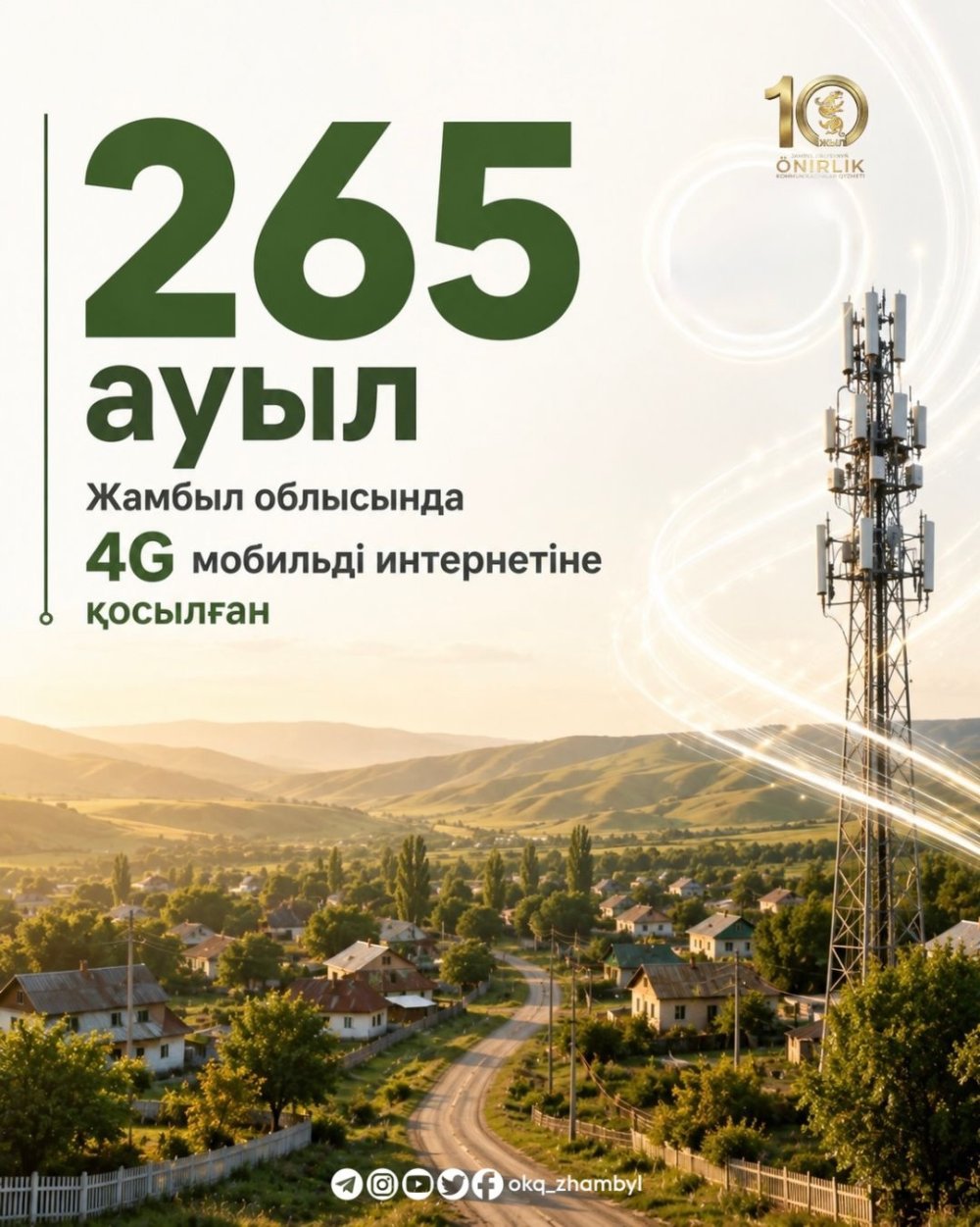 📶 Жамбыл облысында цифрлық инфрақұрылымды дамыту жұмыстары қарқынды жалғасуда. — Фотосурет 3