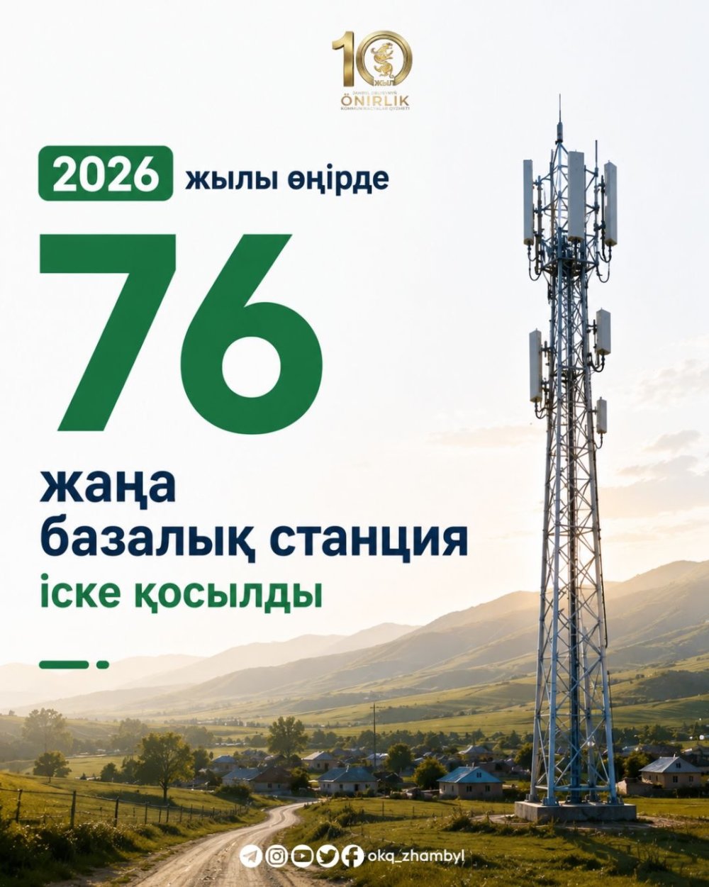 📶 Жамбыл облысында цифрлық инфрақұрылымды дамыту жұмыстары қарқынды жалғасуда. — Фотосурет 2