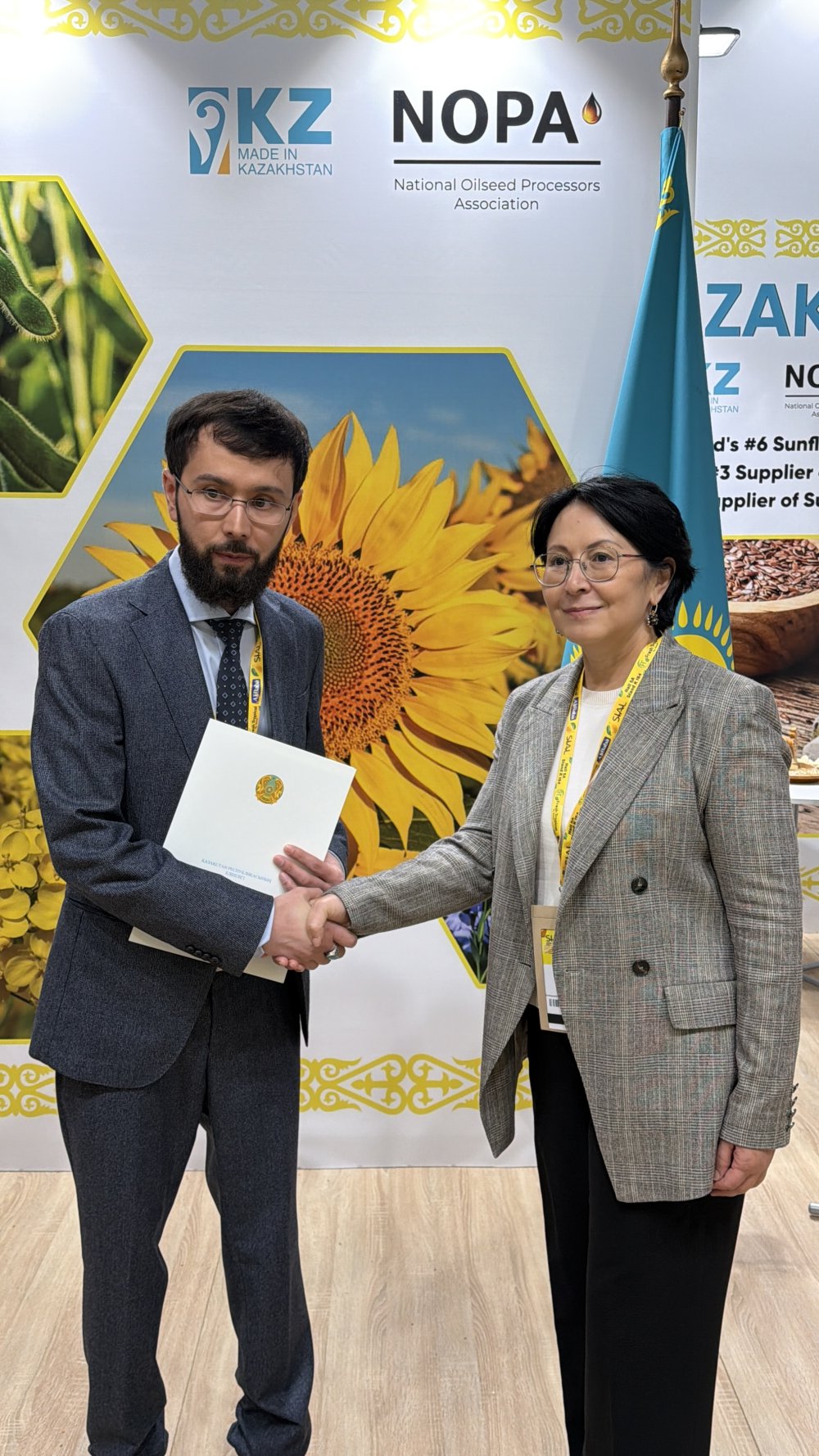 Қазақстандық май-тоң өнімдері SIAL Paris 2026 көрмесінде таныстырылды — Фотосурет 5