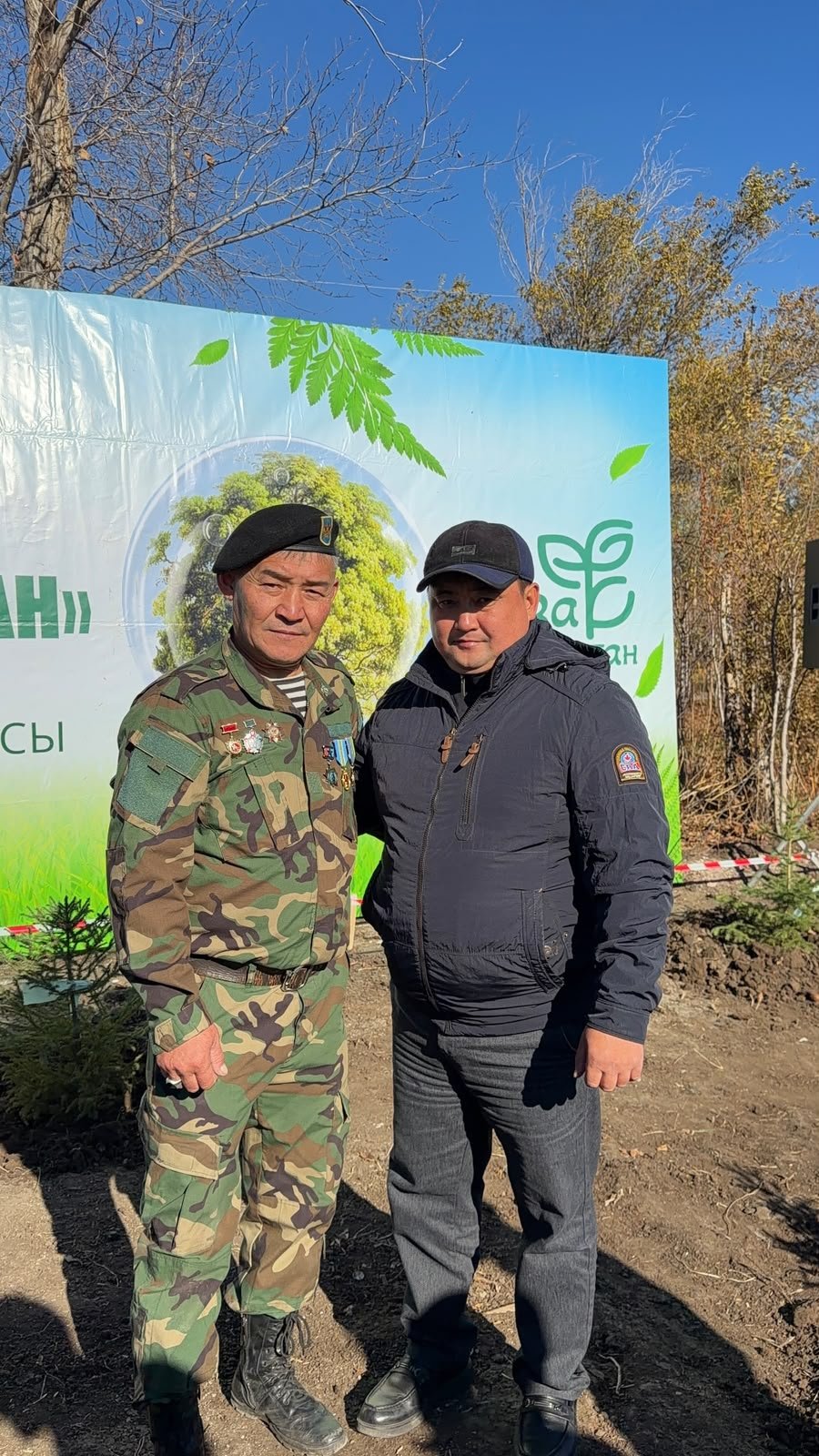 Атбасарда Ардагерлерді еске алу аллеясы ашылды. — Фотосурет 3