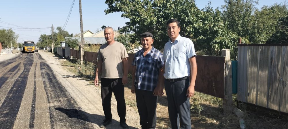 Тиірмен және Ұзынтам ауылдарының көшелерін асфальттау — Фотосурет 4