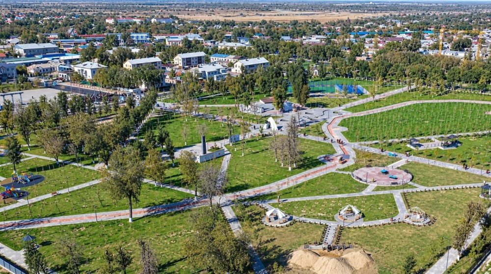 «Таза Қазақстан»: Жетісудың Үштөбе қаласында жаңарған саябақ ашылды — Фотосурет 1