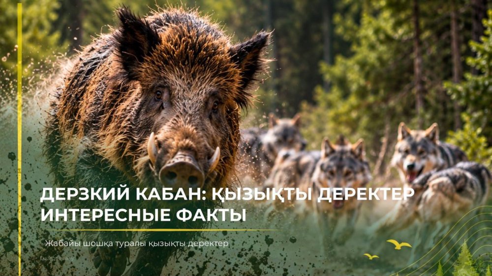 «Табиғатты таны» | Мінезді қабан — Фотосурет 1