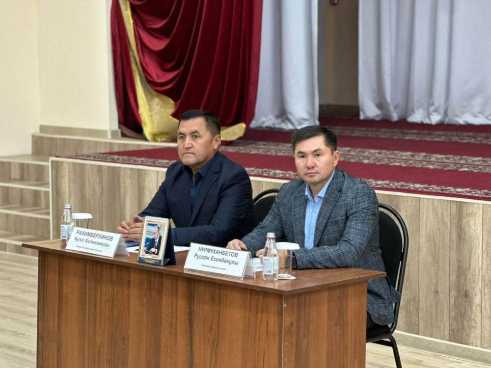 Осакаров ауданында аудан әкімінің халықпен есептік кездесулері жалғасуда — Фотосурет 1