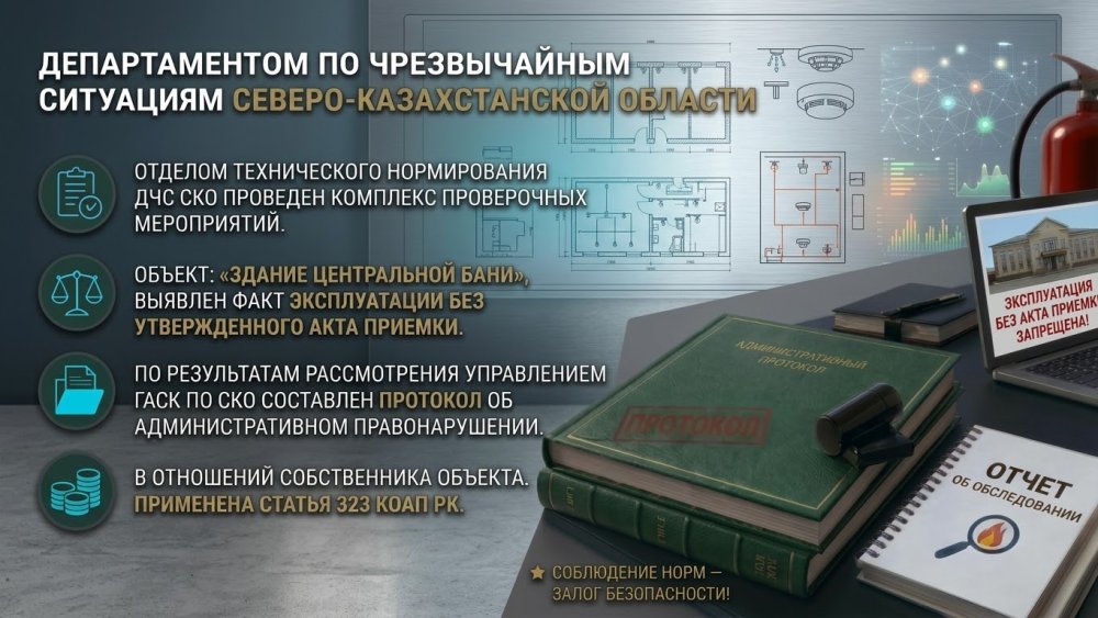 СҚО ТЖД: монша ғимаратын пайдалану кезінде заң бұзушылық анықталды