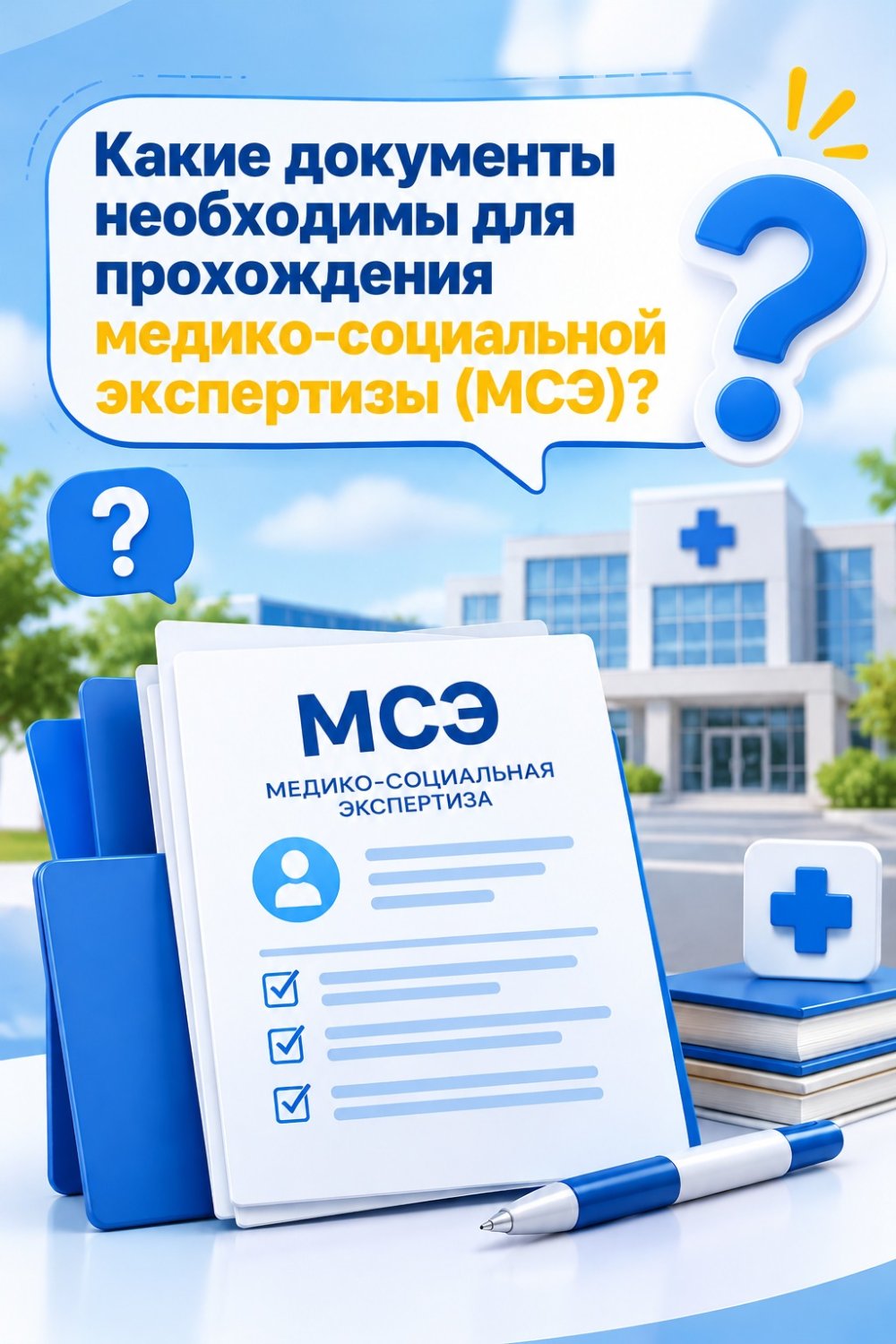 Медициналық-әлеуметтік сараптамадан (МӘС) өту үшін қандай құжаттар ұсынылады?