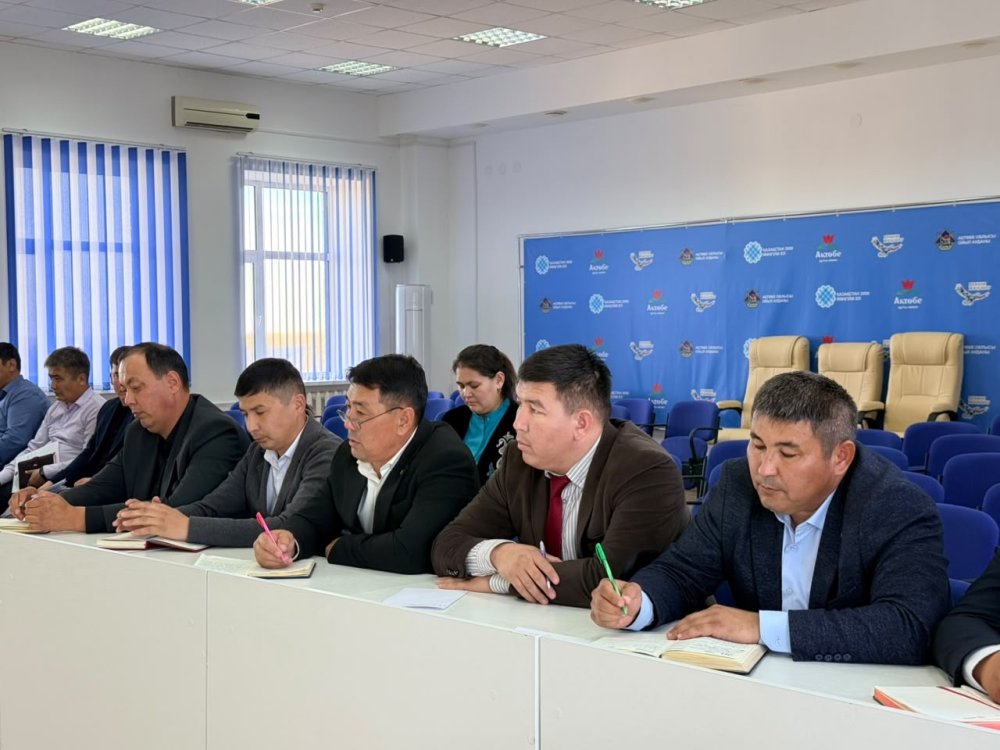Аудан әкімі өзекті мәселелер бойынша жиын өткізді — Фотосурет 5