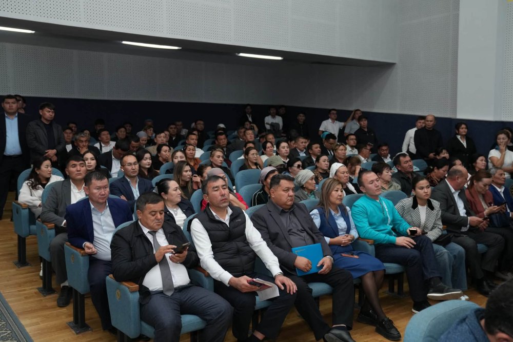 НҰРАЛХАН КӨШЕРОВ САРЫАҒАШ АУДАНЫНЫҢ ТҰРҒЫНДАРЫМЕН КЕЗДЕСТІ — Фотосурет 5