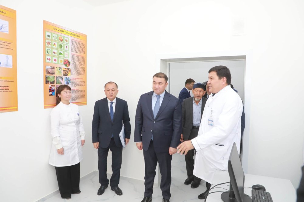 ТҮРКІСТАН: САРЫАҒАШТА ЖАҢА ДӘРІГЕРЛІК АМБУЛАТОРИЯ АШЫЛДЫ — Фотосурет 8