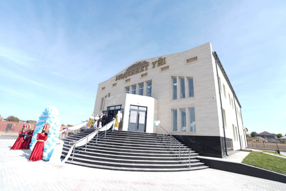 ТҮРКІСТАН: САРЫАҒАШТА КІТАПХАНАСЫ БАР 200 ОРЫНДЫҚ МӘДЕНИЕТ ҮЙІ АШЫЛДЫ — Фотосурет 2