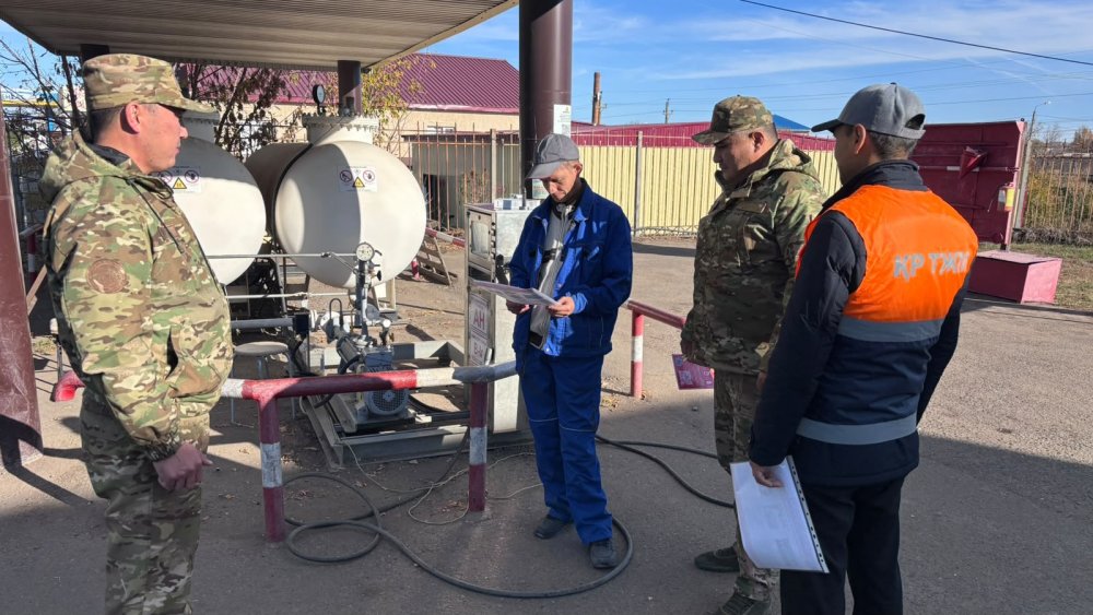 Автогаз құю станциялары мен автотұрақтардағы қауіпсіздік рейді — Фотосурет 3