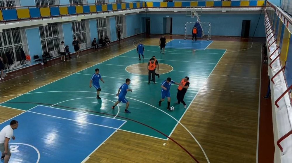 Текелі қаласының полицейлері Республика күнін футбол матчымен атап өтті — Фотосурет 2