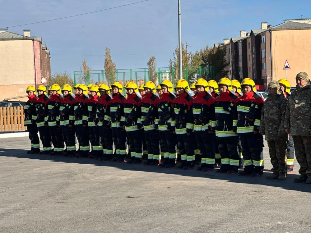 Қосшы қаласында жаңа №35 мамандандырылған өрт сөндіру бөлімінің ашылу салтанаты өтті — Фотосурет 3