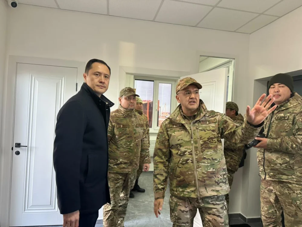 Қосшы қаласында жаңа №35 мамандандырылған өрт сөндіру бөлімінің ашылу салтанаты өтті — Фотосурет 1